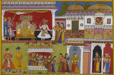 Rāvaṇa keert terug naar Laṅkā, vervloekt door de vrouwen, en verneemt dat Madhu zijn zus Kumbhakarṇī heeft meegenomen.