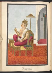 Sagara, een koning van Ayodhya en voorouder van Rama