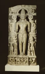 Surya, uit de Zonnetempel in Konarak, Orissa, Oostelijke Ganga-dynastie