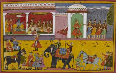 De asceten zoeken Rāma