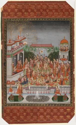 De huwelijksvoltrekking van Dara Shikoh, 1875-1900