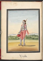 De wijze Vyasa, traditionele auteur van de 