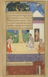 Dasaratha vraagt Durvasas naar het lot van zijn nakomelingen