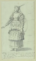 Chloris: laatste schets voor Henrietta Maria, ca. 1631