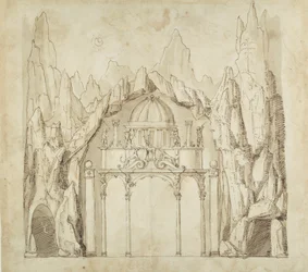 Paleis in een grot, ca. 1611