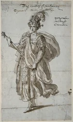 Koningin Tomyris van de Massagetai, ca. 1609