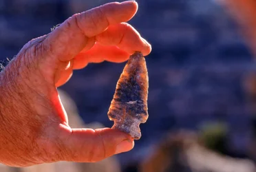 Oude Anasazi-pijlpunt, Utah