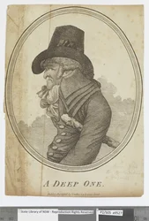 Een Diepe (portret van George Barrington)