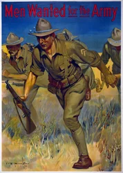 Mannen gezocht voor het leger, 1914