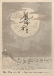 De man in de maan! of Consulaire observaties, september 1803