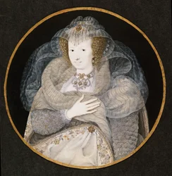 Portret van Frances, gravin Howard