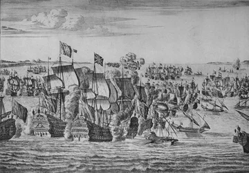 De Slag bij Malaga, ca. 1704