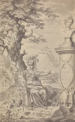 Town and Country Magazine - Frontispice voor 1769 (1e uitgave dus geen Vol. nr.)