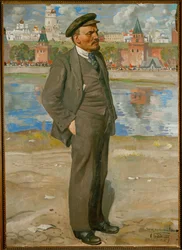 Lenin voor het Kremlin, Moskou
