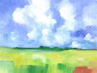 Abstract landschap 03