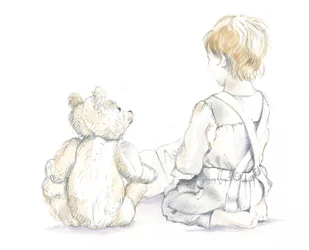 Arthur en Teddy leren het alfabet