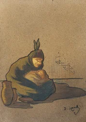 Vrouw Cretin in Boí