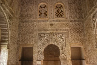 Interieur van de kasteelkapel