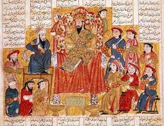Islamitische kunst: Een Sultan en zijn hof