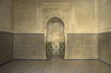 Madrasa van Sidi Bou Medine, gebedsruimte