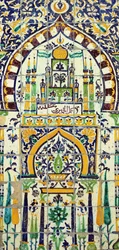 Mihrab uit een moskee in Tunis