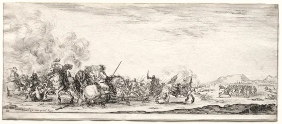Vrede en oorlog: Cavalerieschermutseling