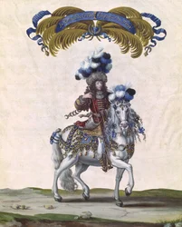 De Prins van Condé als de Keizer van Turkije, onderdeel van de Carousel Gegeven door Lodewijk XIV (1638-1715) voor de Tuilerieën, 5 juni 1662