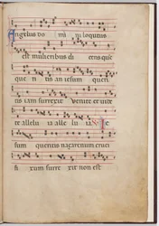 Blad 2 uit een antifonale fragment