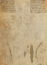 De Vernietiging van de Egyptische Idolen (verso)
