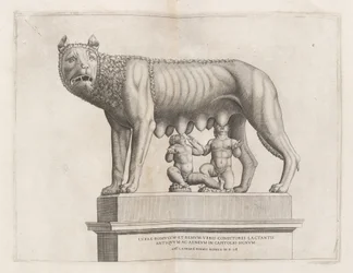 Capitolijnse Wolf met Romulus en Remus