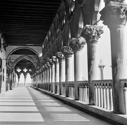 Loggia van het Palazzo Ducale, Venetië, ca. 1960