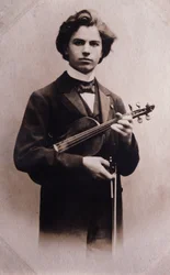 Portret van Jan Kubelik (1880-1940) Tsjechische violist en componist