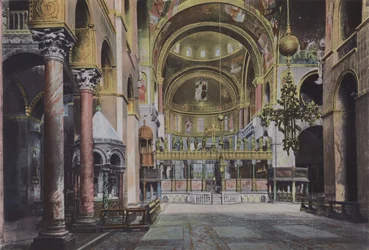 Venetië, Interieur van de Kerk San Marco