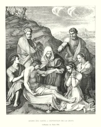 Andrea del Sarto, Kruisafneming, Collectie van het Pitti Paleis
