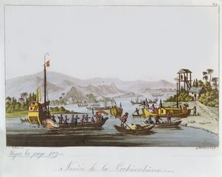 Boten in Cochin China, ca. 1820-25