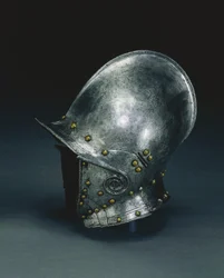 Burgonet met scharnierende wangstukken, ca. 1560-70