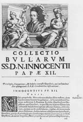 Verzameling van de Pauselijke Bullen van Paus Innocentius XII