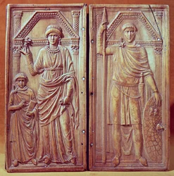Diptiek met Stilicho, Serena en Eucharius
