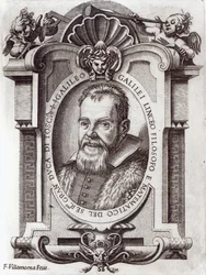 Frontispice van Il Saggiatore door Galileo Galilei, gepubliceerd in 1623