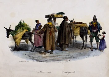 Fruit- en groenteverkopers