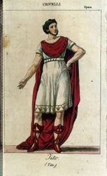 Gaetano Crivelli in de rol van Tito in 