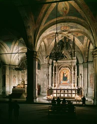 Interieur van de kerk