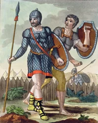 Legioensoldaten, uit LAntica Roma, 1825