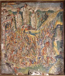 Mozes op de berg Sinaï (mozaïek)