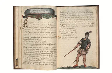 Over de vervaardiging van geweren voor de Republiek Venetië door Carlo Camozzi di Bergamo (fl.1712), in het Italiaans en Latijn, geïllustreerd manuscript op papier, Venetië, eerste helft 18e eeuw