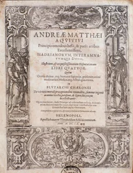 Pagina uit Principi omnibus belli door Andrea Matteo Acquaviva