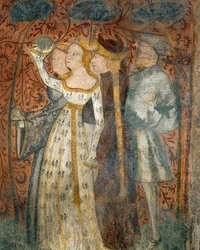Een balspel spelen (detail)
