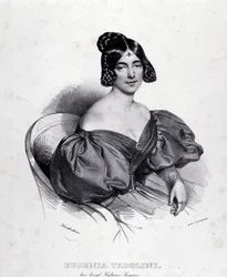 Portret van Eugenia Tadolini