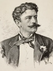 Portret van Herbert von Bismarck (1849-1904), Duitse politicus