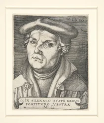 Portret van Maarten Luther